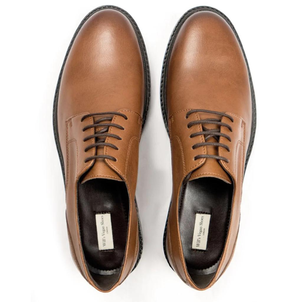 WILL'S VEGAN STORE Schnürschuh CONTINENTAL DERBYS braun