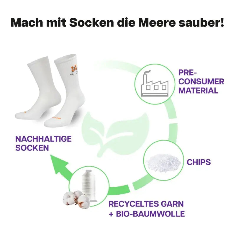 Socken Aperol Crew Socks