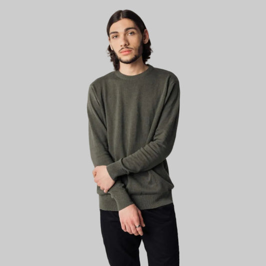 MELA Pullover Himal green melange