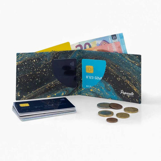 RFID Portemonnaie Saphire Marble