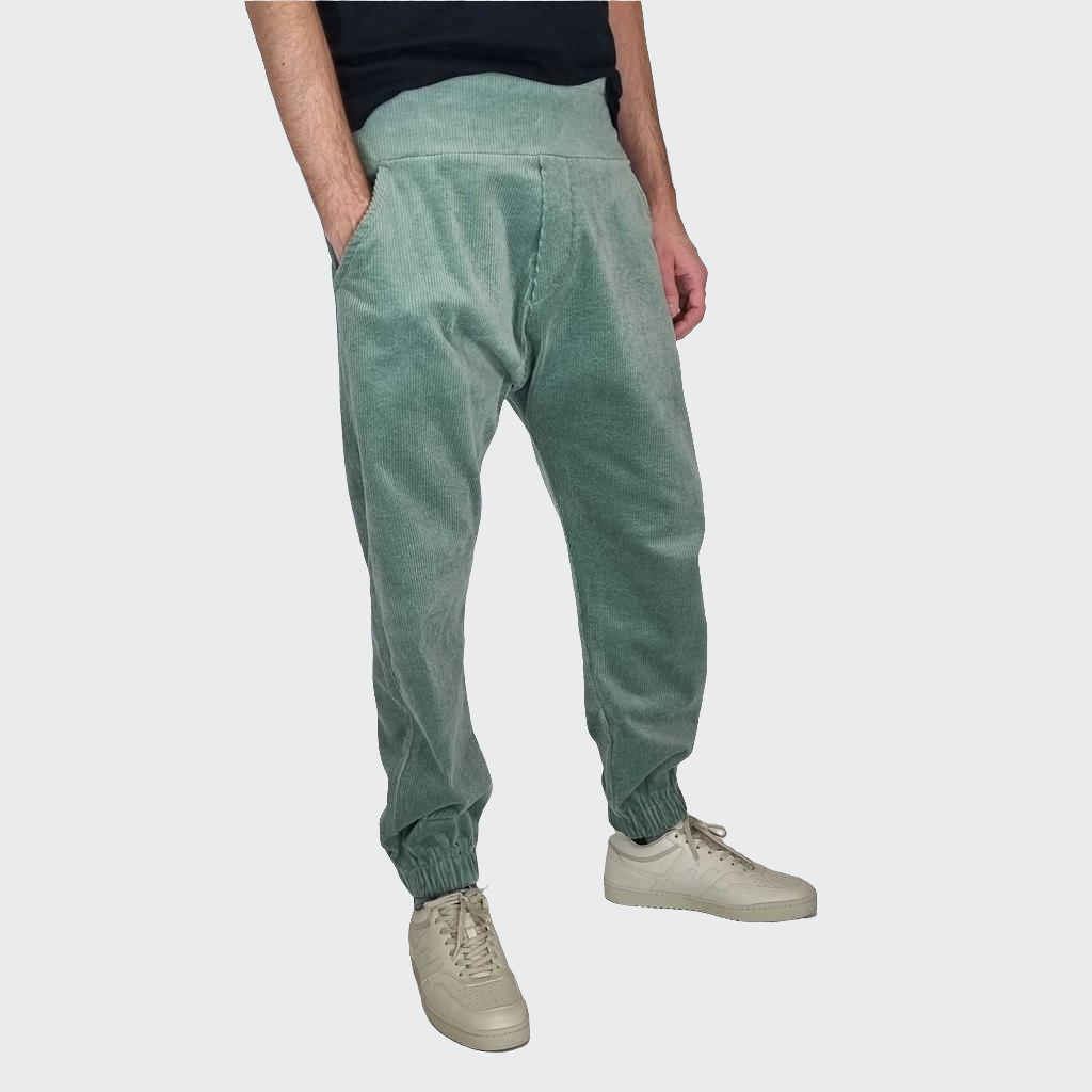 Hose BAGGY Cord mint