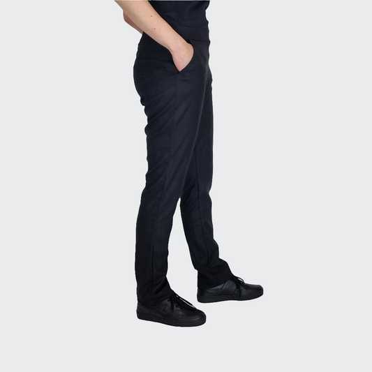 Hose SLIM Bambusviskose schwarz