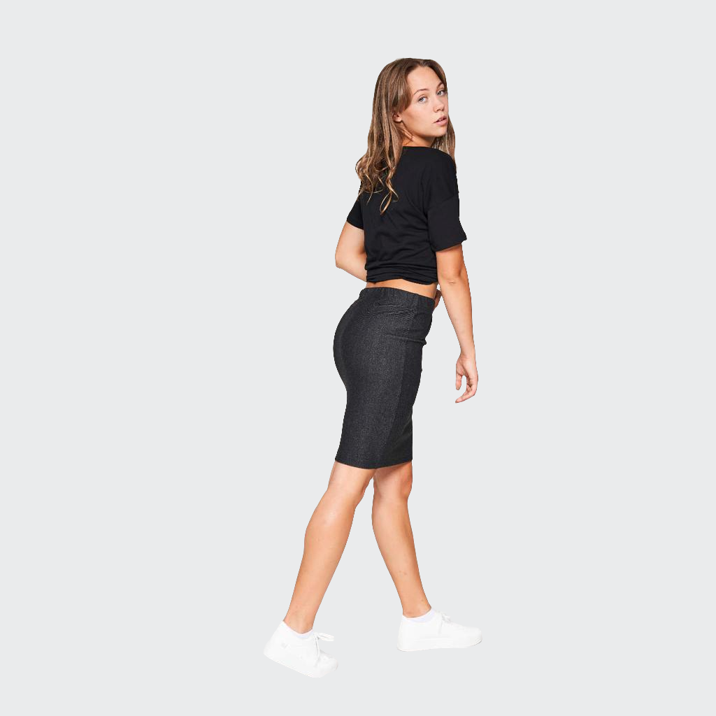 Minirock DENIM STRETCH schwarz