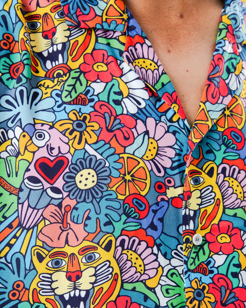 Aloha Hemd Asis Percales TUTTI FRUTTI
