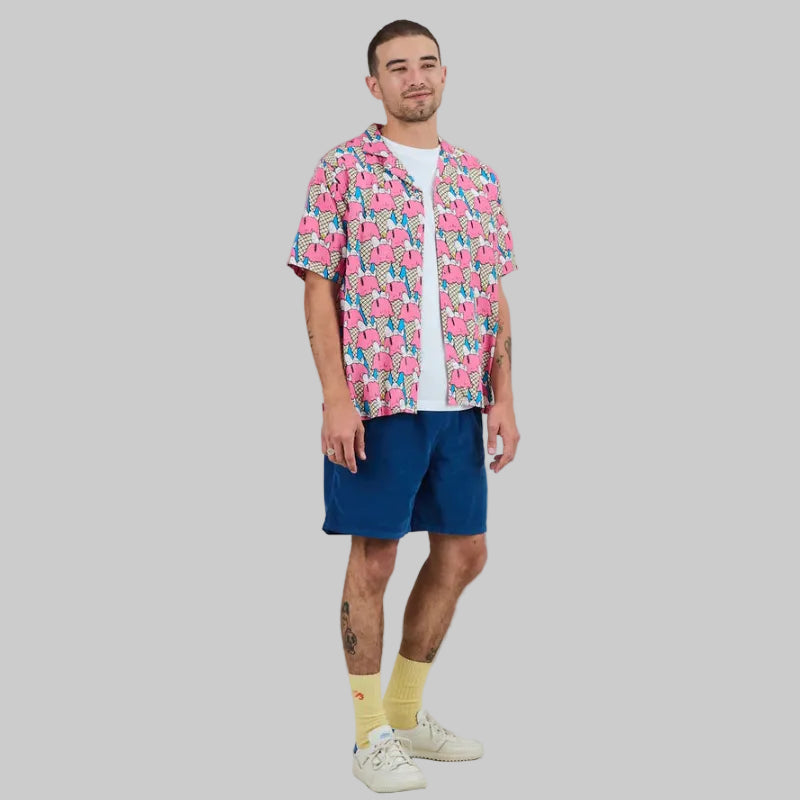 Aloha Hemd PEANUTS GELATO pink