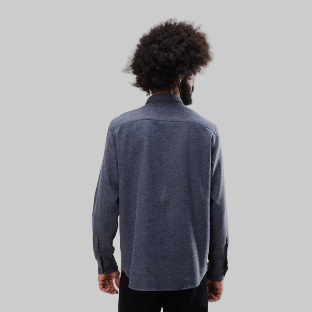 Hemd FLANNEL dark grey