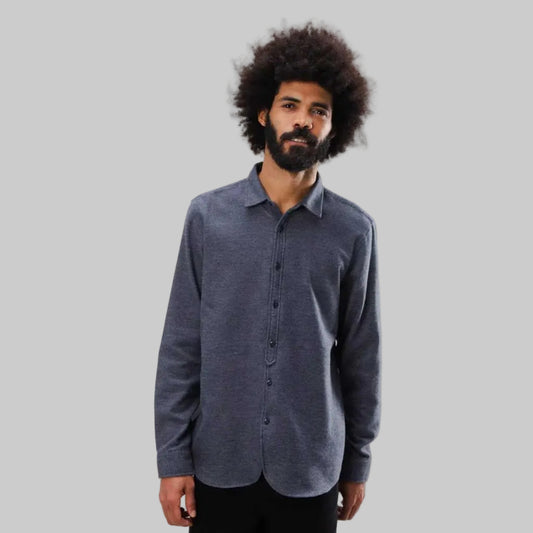 Hemd FLANNEL dark grey