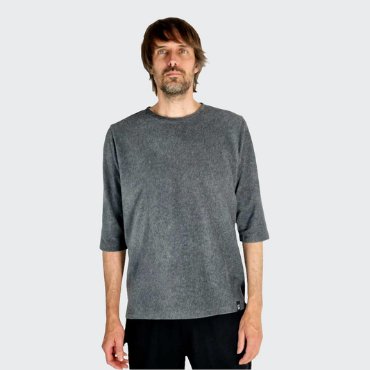 Shirt VOKUHILA Waffelnicki grau