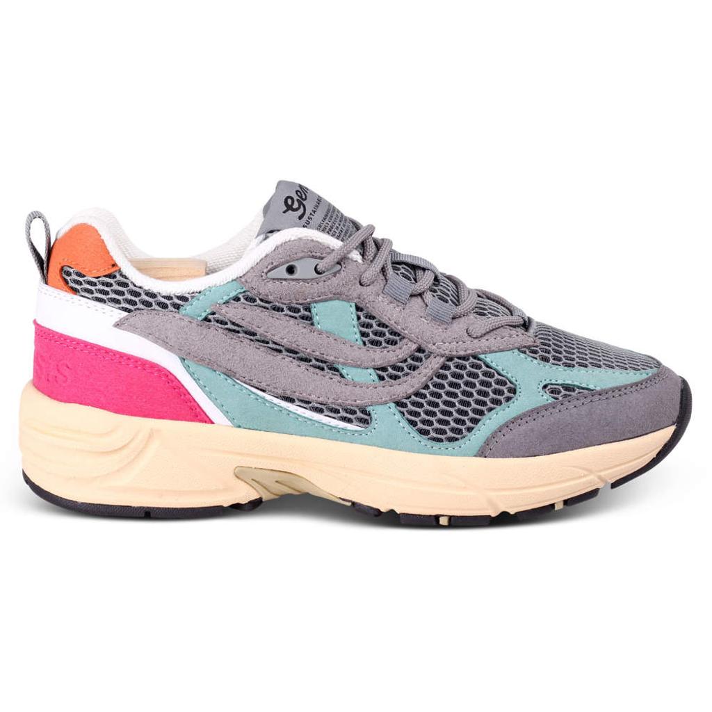 GENESIS Sneaker G-ECO 99 MULTI MESH grey/türkis/pink