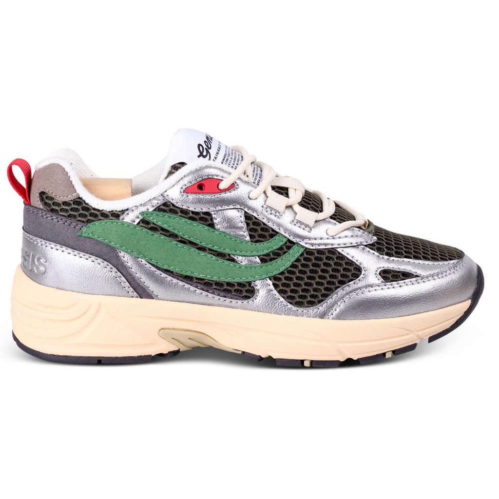GENESIS Sneaker G-ECO 99 olive/silver