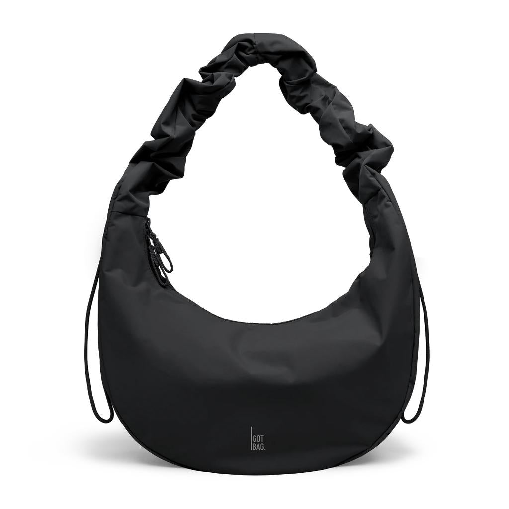 GOT BAG Tasche MOON BAG RUFFLE monochrome black