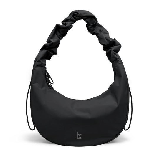 GOT BAG Tasche MOON BAG RUFFLE monochrome black