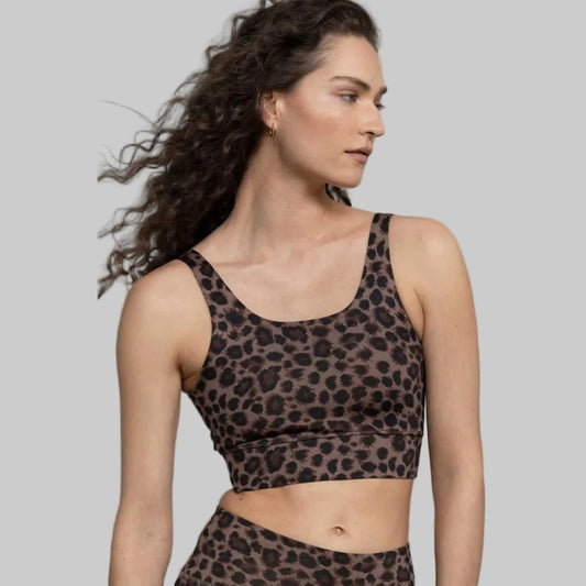 Yoga Bra Leo Cocoa