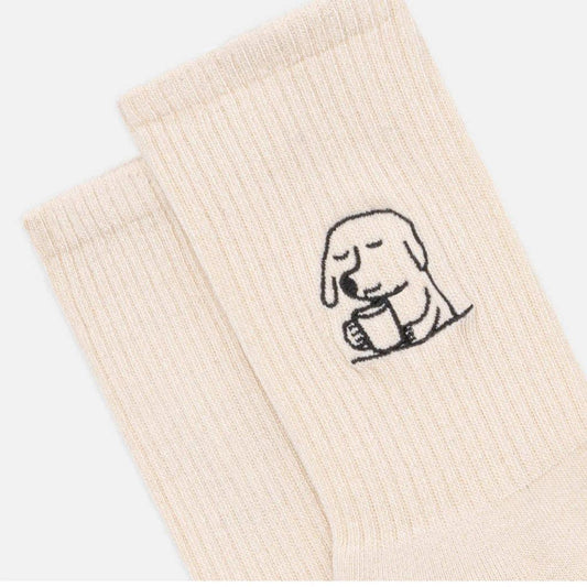 Socken DOG WITH CUP