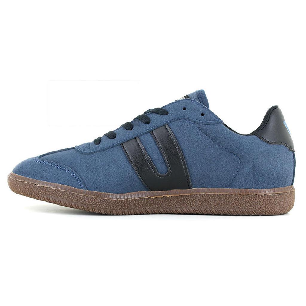 Vegetarian Shoes Sneaker Cheatah navy/black aus Wildlederimitat – veganer Unisex-Turnschuh