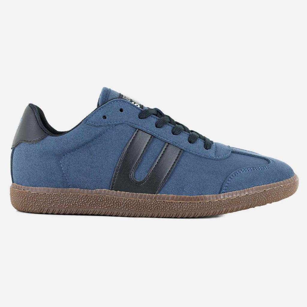 Vegetarian Shoes Sneaker Cheatah navy/black aus Wildlederimitat – veganer Unisex-Turnschuh