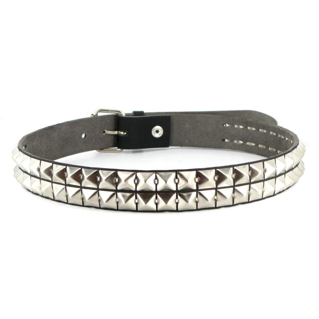 Vegetarian Shoes Pyramid Studded Belt Nietengürtel Schwarz